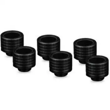 Thermal Grizzly Thermal Interface Fitting DeltaMate Fitting HT16 nero (confezione da 6)