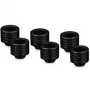 Thermal Grizzly Thermal Interface Fitting DeltaMate Fitting HT16 nero (confezione da 6)