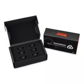 Thermal Grizzly DeltaMate Plug - nero (confezione da 6) (TG-DM-FIT-6009)