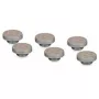 Thermal Grizzly DeltaMate tappo di chiusura - nichel opaco (confezione da 6) (TG-DM-FIT-6209)