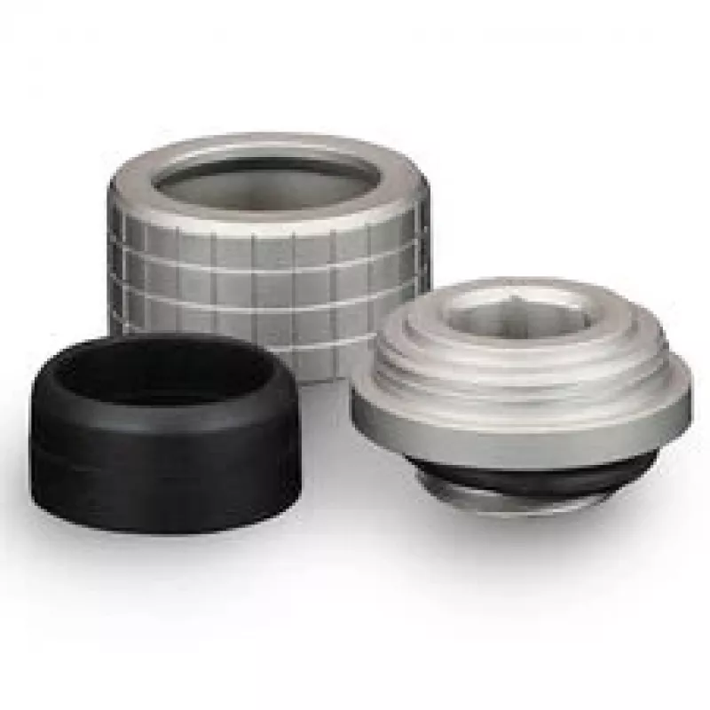 Thermal Grizzly DeltaMate Raccordo HT14, ottone G1/4, nichel, confezione da 6 (TG-DM-FIT-6214)