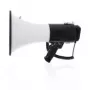 Megafono Nedis MEPH250WT – sirena a mano/amplificatore vocale, portata 1500 m, 120 dB, nero/bianco