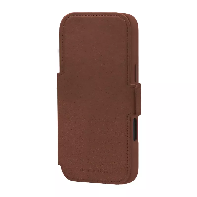 dbramante1928 Lynge MS custodia per cellulare portafoglio tan