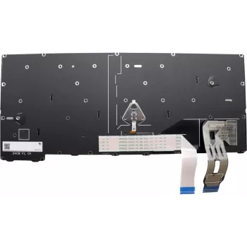 Tastiera Lenovo nera belga con retroilluminazione 5N21M37913