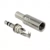 Connettore per fili DELOCK 65532, 3,5 mm metallo, argento