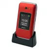 Flip-Phone Olympia VITUS 4G — LCD da 2,8 pollici (7,11 cm), Bluetooth, radio FM, 147 g, rosso