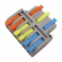 Connettore per cavi da interno Synergy21 S21-COMP-250224 — 3 ingressi, 6 uscite