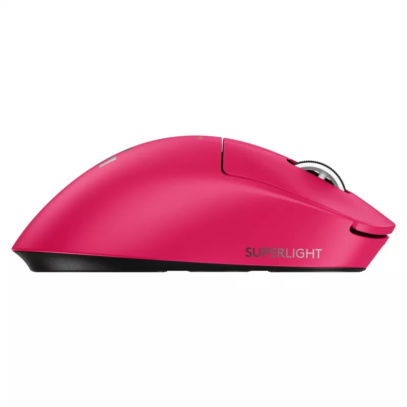 Mouse Logitech G 910-007374 per destrimani RF Wireless ottico 44.000 DPI 1 ms 5 tasti magenta