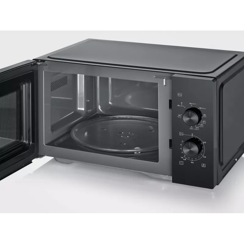 Microonde combinato SEVERIN MW 7792, da tavolo, 20 L, 900 W, nero, tasti e manopola