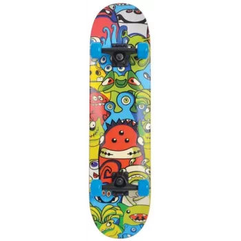 Schildkröt Funsports Slider 31 Skateboard (classic) acero multicolore