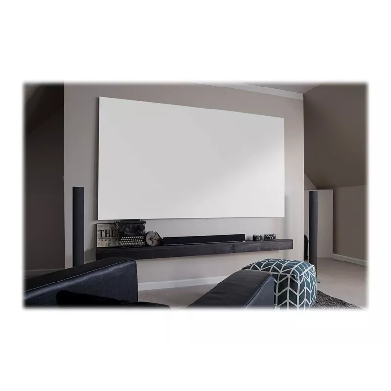 Elite Screens | Schermo di proiezione a cornice fissa | AR110WH2 | Diagonale 110 pollici | 16:9 | Nero