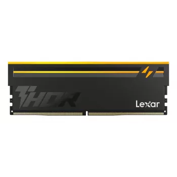 Lexar THOR 2.0 DDR5 6000 CL38 1.3V memoria con dissipatore e illuminazione RGB, colore nero, confezione doppia