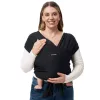 Fascia porta bebè Momcozy nero | marsupio |