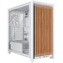 Case PC mid-tower CORSAIR FRAME 4000D RS Wood bianco/rovere, mid-tower compatibile ATX, vetro temperato