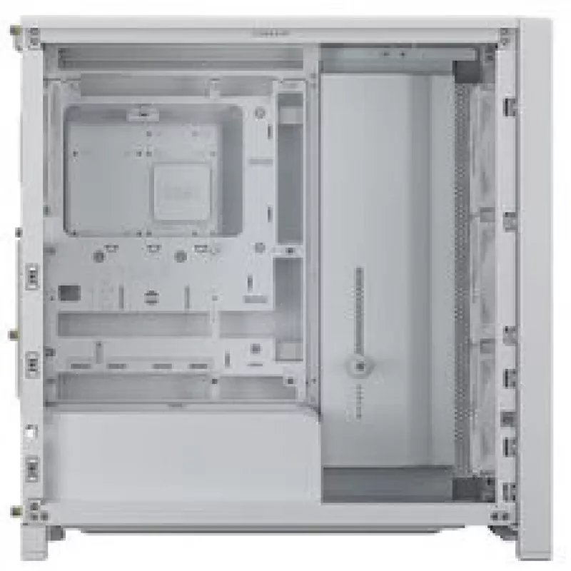 Case PC mid-tower CORSAIR FRAME 4000D RS Wood bianco/rovere, mid-tower compatibile ATX, vetro temperato