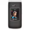 Telefono cellulare flip a tasti grandi Beafon SL645 LTE 4G per anziani nero-argento 2,8 inch