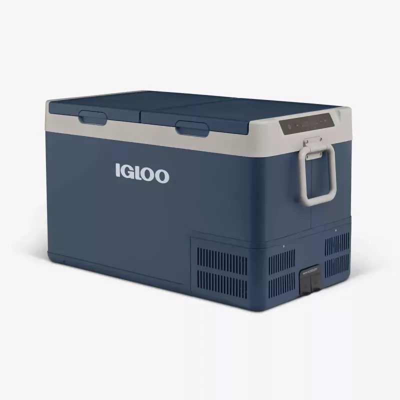 Frigorifero portatile Igloo ICF 80DZ 83 L elettrico (AC/DC, 100–240 V) blu/grigio