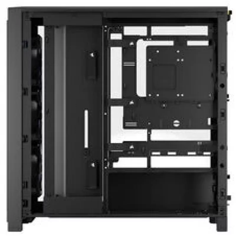 Corsair FRAME 4000X RS case per PC mid-tower nero ventole RGB 4x RS120 PWM
