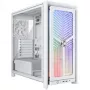Corsair FRAME 4000X RS Case PC Mid-Tower, vetro temperato, bianco
