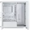 Corsair FRAME 4000X RS Case PC Mid-Tower, vetro temperato, bianco