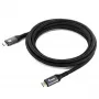 EQUIP cavo USB4 Gen 2x2 C–C 3,0m, PD 100W, 4K/60Hz, 20Gbps, nero