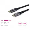 EQUIP cavo USB4 Gen 2x2 C–C 3,0m, PD 100W, 4K/60Hz, 20Gbps, nero