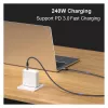 EQUIP cavo USB4 Gen 2x2 C–C 3,0m, PD 100W, 4K/60Hz, 20Gbps, nero