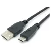 EQUIP cavo USB 2.0 C a A M/M, 0,3 m, USB 2.0 480 Mbit/s, contatti nichelati, nero