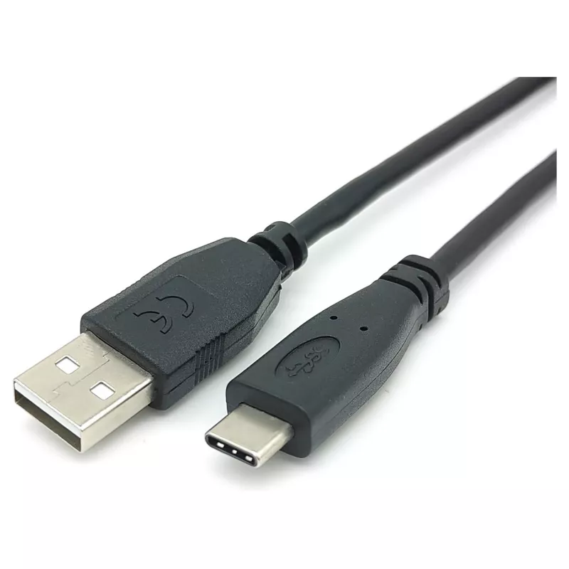 EQUIP cavo USB 2.0 C a A M/M, 0,3 m, USB 2.0 480 Mbit/s, contatti nichelati, nero