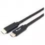 Cavo USB-C a USB-C EQUIP 128348, USB 3.2 Gen 1 (5 Gbit/s), PD 60 W, 0,5 m, nero