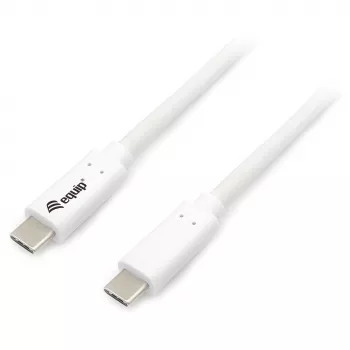 EQUIP cavo USB 3.2 Gen 1 Type-C a Type-C 0,5 m PD 60 W 5 Gbit/s bianco