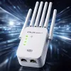 Ripetitore di segnale Wi‑Fi QOLTEC AC1200 – ripetitore dual band QOLTEC AC1200