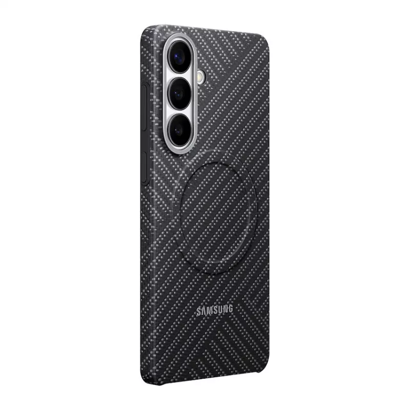 Samsung Carbon Magnet Cover Galaxy S26+, grigio scuro