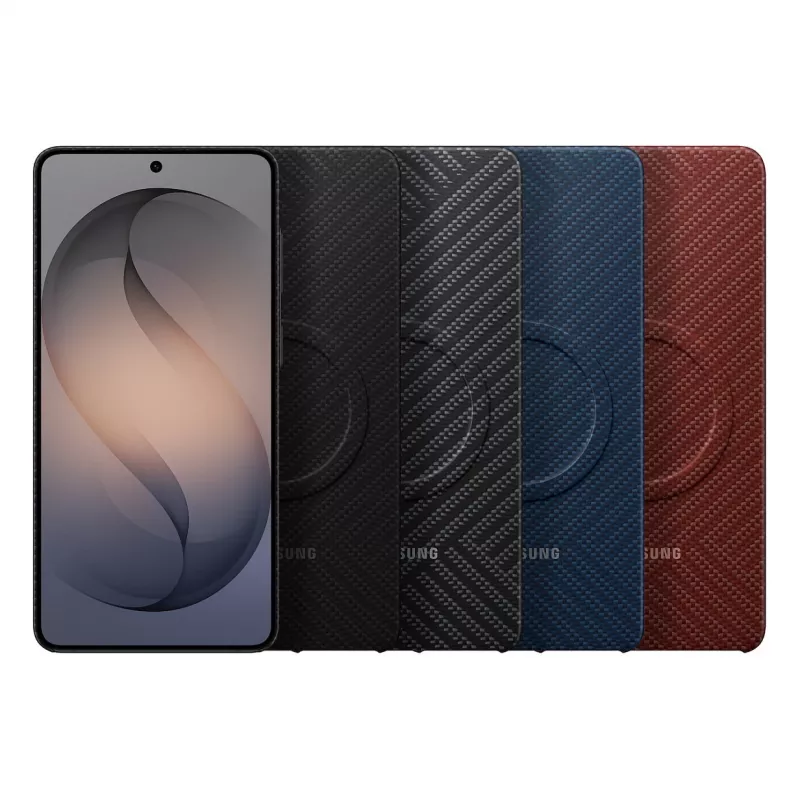 Samsung Carbon Magnet Cover Galaxy S26+, grigio scuro