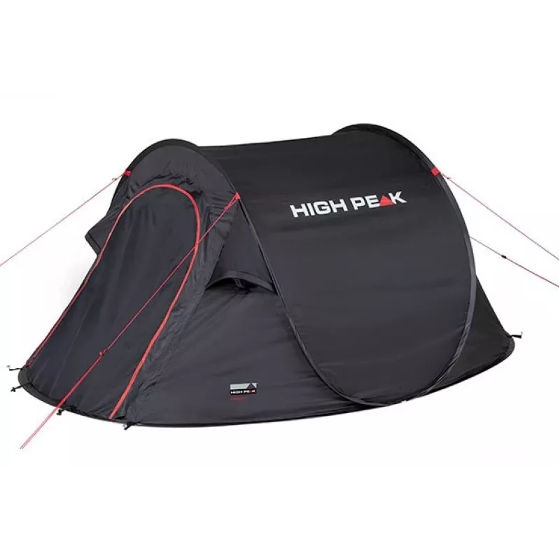 High Peak Vision 2 nero tenda tunnel 10280
