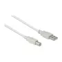 Good Connections cavo USB2.0 A-B grigio 0,25m