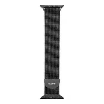 Cinturino LAUT Steel Loop nero acciaio inossidabile