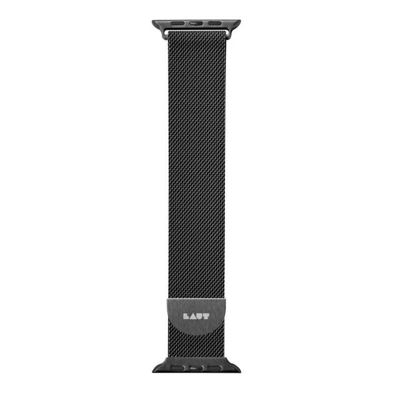 Cinturino LAUT Steel Loop nero acciaio inossidabile
