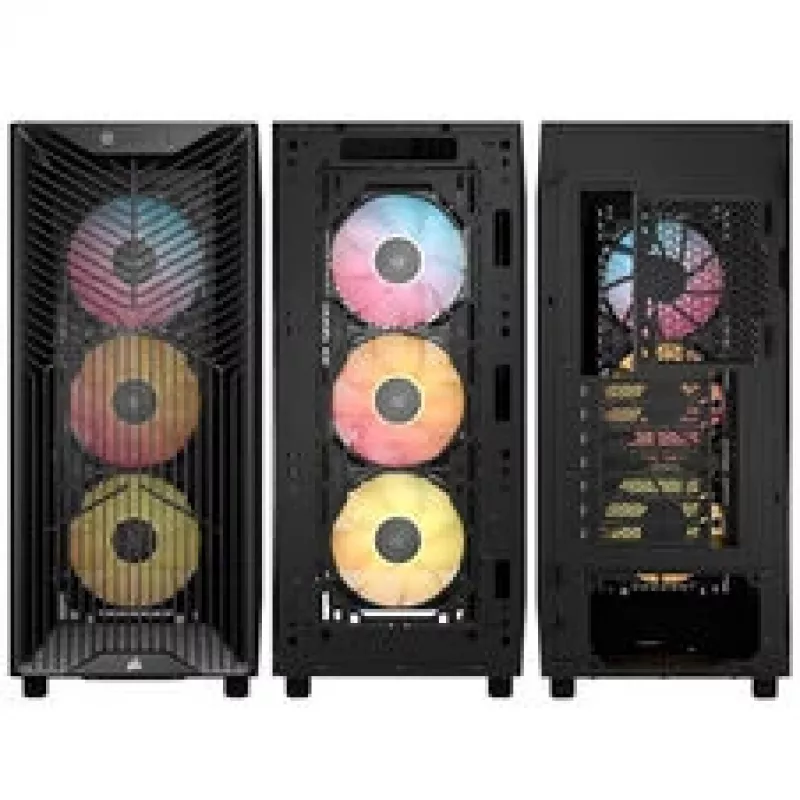 Corsair 3200D RS ARGB Mid-Tower Performance Case nero - Tower - ATX