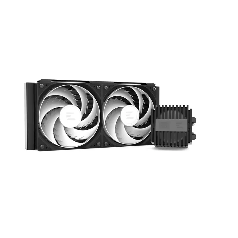 Dissipatore a liquido per CPU ZALMAN ALPHA2 V2 A24 240 mm — all-in-one sigillato, nero