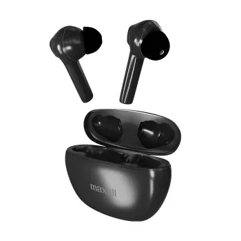 Maxell Dynamic+ cuffie wireless con custodia di ricarica Bluetooth nero