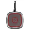 Padella per griglia Tefal Easy Plus B5694053 quadrata grigio 260 mm