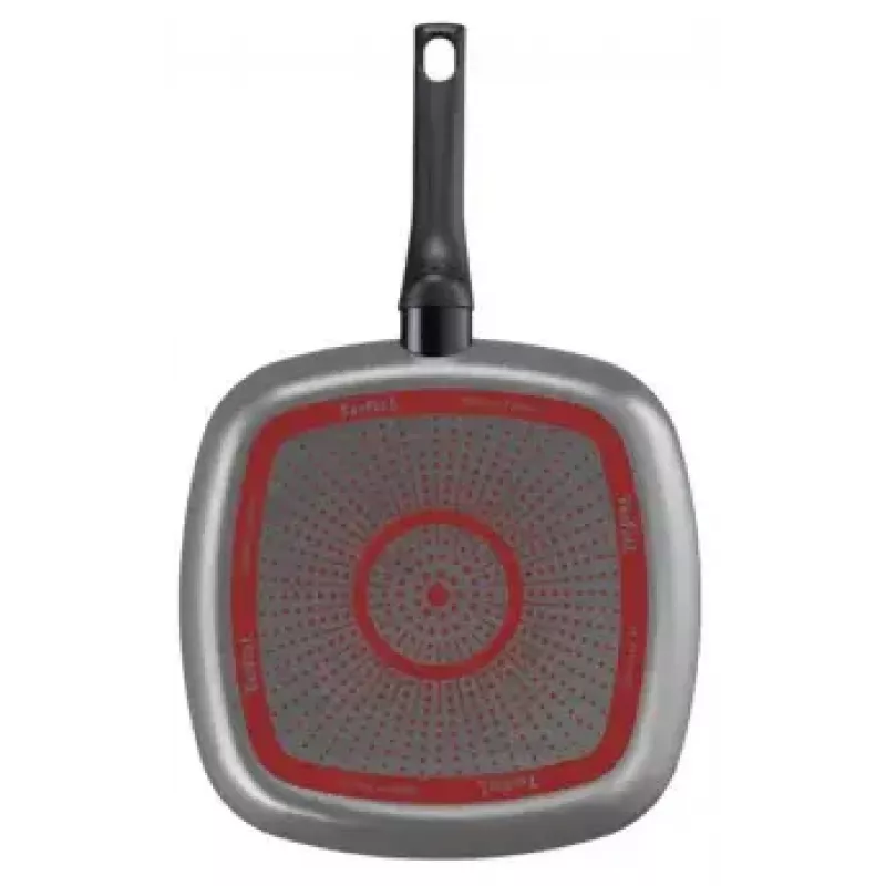 Padella per griglia Tefal Easy Plus B5694053 quadrata grigio 260 mm