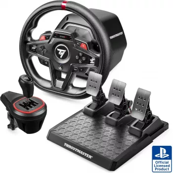 Volante da corsa Force Feedback Thrustmaster T248R con pacchetto cambio per PS5/PC