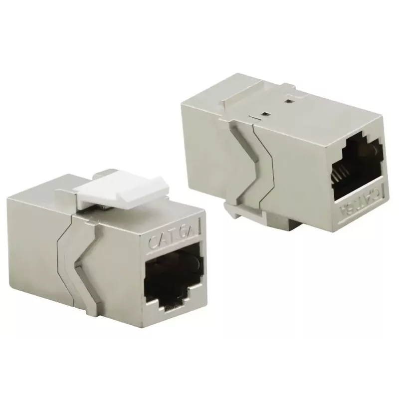 Modulo keystone Helos 304268 piatto Silver RJ-45
