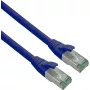 helos Cat.6a Superflex Cavo patch, cavo grezzo Cat.7, S/FTP AWG 26/7, 2 m, blu