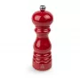 Macinapepe PEUGEOT Paris 18 cm uSelect, legno laccato rosso, macinatura regolabile