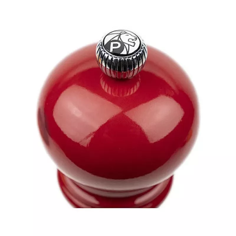 Macinapepe PEUGEOT Paris 18 cm uSelect, legno laccato rosso, macinatura regolabile