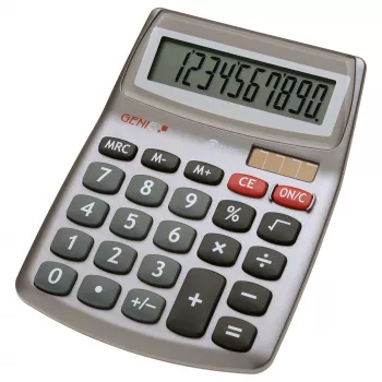 Calcolatrice da tavolo GENIE 540 argento