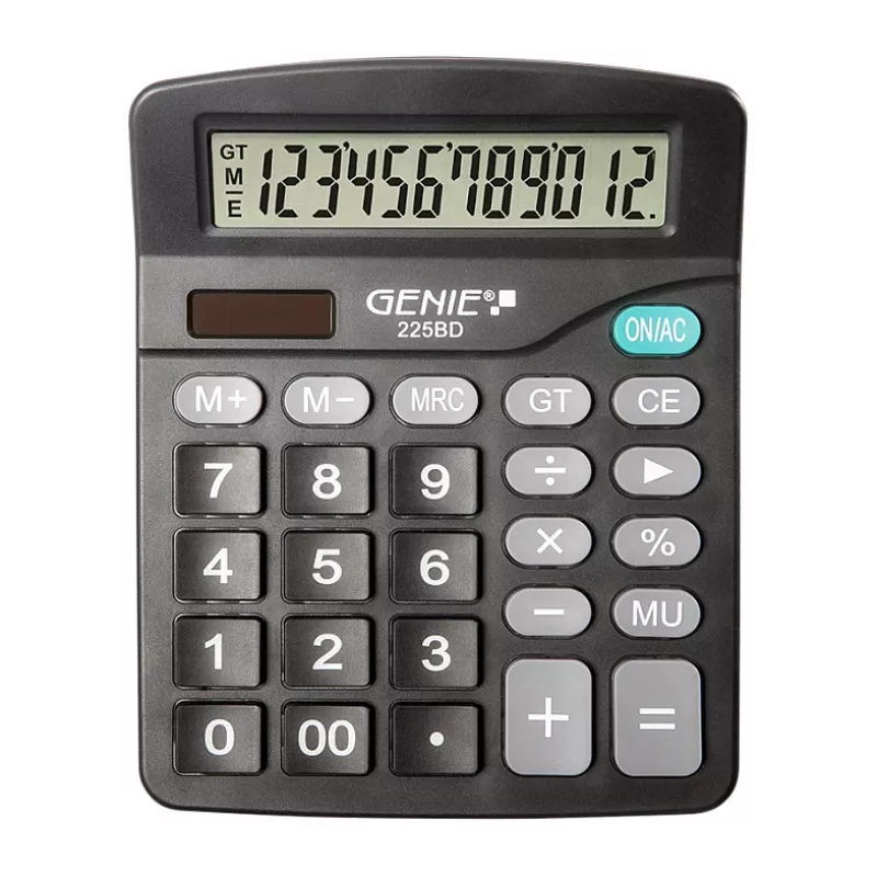 Calcolatrice da tavolo GENIE 225 BD nero